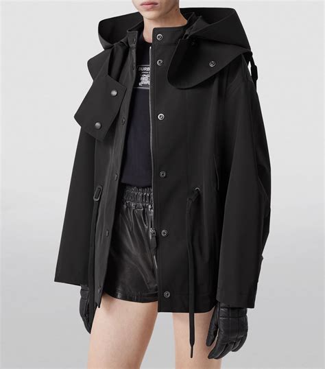 burberry women's parkas|burberry oversized lightweight parka jacket.